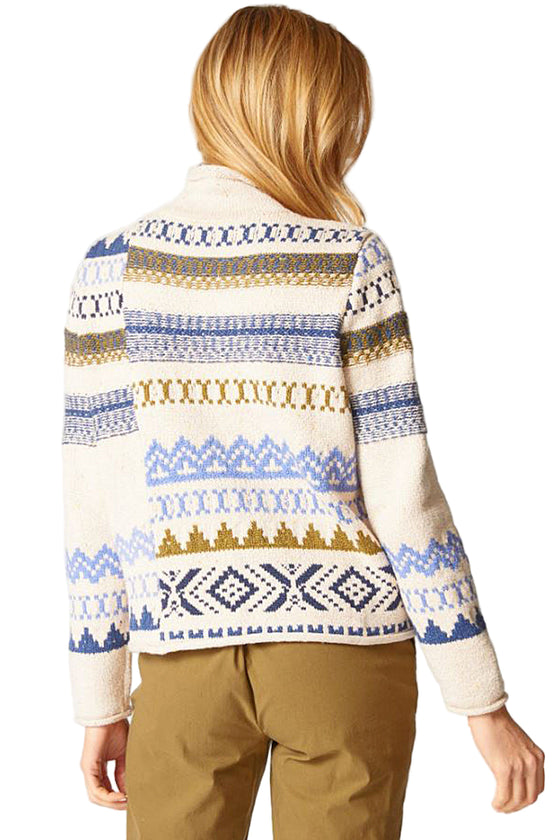 Habitat Clothes To Live In Chic Chalet Snowdrift Sweater in Dove