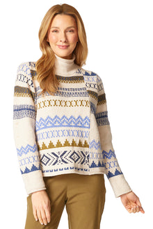  Habitat Clothes To Live In Chic Chalet Snowdrift Sweater in Dove