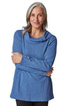 Habitat Clothes To Live In Cotton Pebble Cowl Tunic in Oxford
