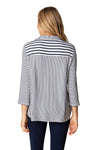 Habitat Clothes To Live In Earn Your Stripes Next In Line Shirt in Navy