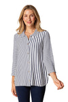 Habitat Clothes To Live In Earn Your Stripes Next In Line Shirt in Navy