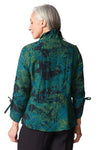 Habitat Clothes To Live In Express Travel Jacobian Floral Event Jacket in Everglade