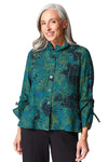 Habitat Clothes To Live In Express Travel Jacobian Floral Event Jacket in Everglade