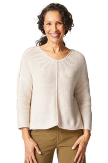  Habitat Clothes To Live In Fireside Cafe Pullover Sweater in Dove