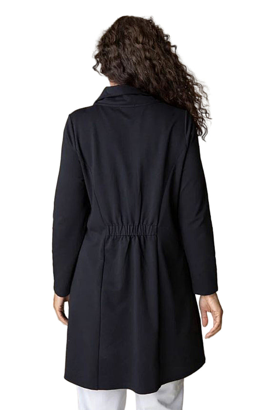Habitat Clothes To Live In French Terry Car Coat in Black