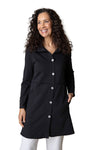 Habitat Clothes To Live In French Terry Car Coat in Black
