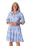 Habitat Clothes To Live In Lanai Dress in Indigo
