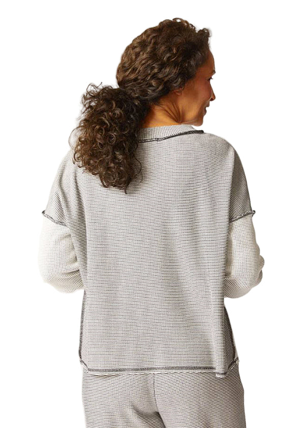 Habitat Clothes To Live In Opposites Attract Pullover in Winter White