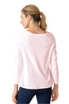 Habitat Clothes To Live In Pasadena Stripe Sunset Top in Carnation