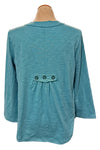 Habitat Clothes To Live In Peruvian Cotton Pebble Pleat Back Jacket in Dewdrop