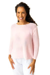 Habitat Clothes To Live In Seaside Easy Pullover in Carnation