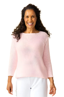  Habitat Clothes To Live In Seaside Easy Pullover in Carnation