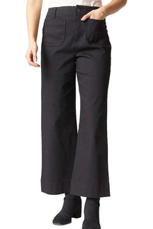  Habitat Clothes To Live In Stretch Denim Ankle Jeans in Black