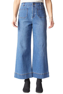  Habitat Clothes To Live In Stretch Denim Ankle Jeans in Medium Denim