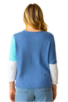 Habitat Clothes To Live In Yin Yang Colorblock Pullover in Dusk