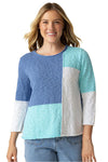 Habitat Clothes To Live In Yin Yang Colorblock Pullover in Dusk