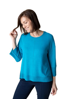  Habitat Super Soft Fleece Boxy Crew in Capri