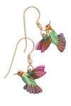 Holly Yashi Picaflor "Hummingbird" Earrings in Lisving Coral