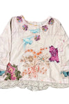 House of Jaded Gypsy Gilded Bloom Top in Flutter