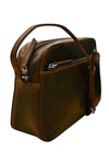 ILI New York Camera Bag in Chocolate Distressed Leather