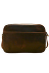 ILI New York Camera Bag in Chocolate Distressed Leather