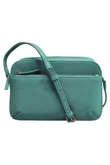  ILI New York Camera Bag in Turquoise Leather