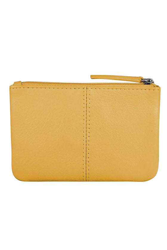 ILI New York Coin Purse in Yellow