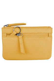  ILI New York Coin Purse in Yellow