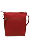 ILI New York Midi Sac in Red Leather