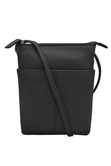  ILI New York Mini Sac in Black Leather