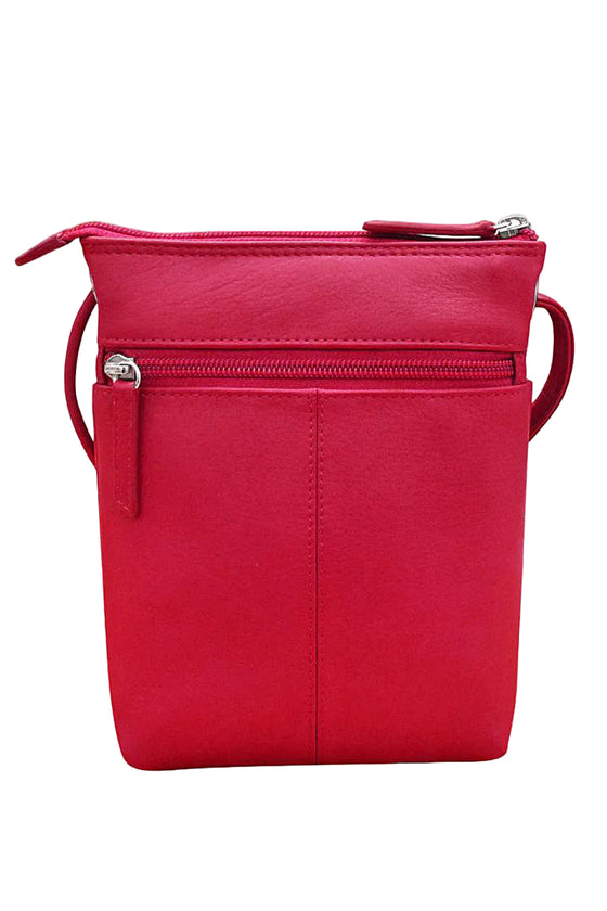 ILI New York Mini Sac in Indian Pink Leather