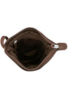 ILI New York Mini Sac in Rustic Brown Distressed Leather