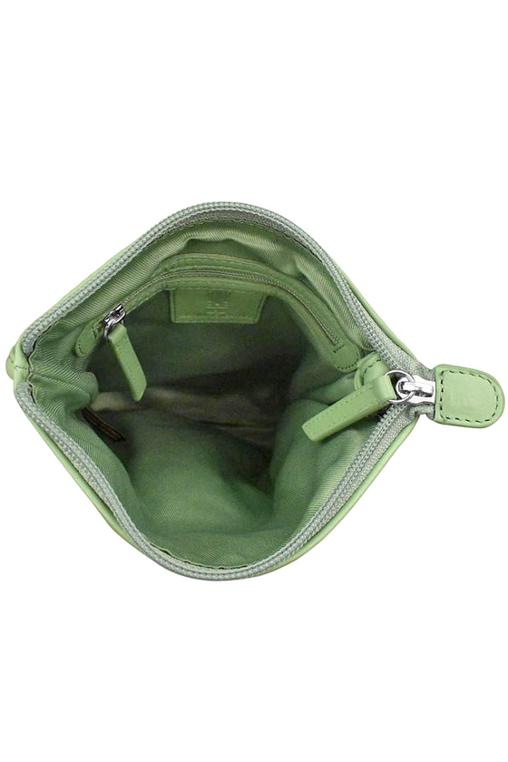 ILI New York Mini Sac in Sage Leather