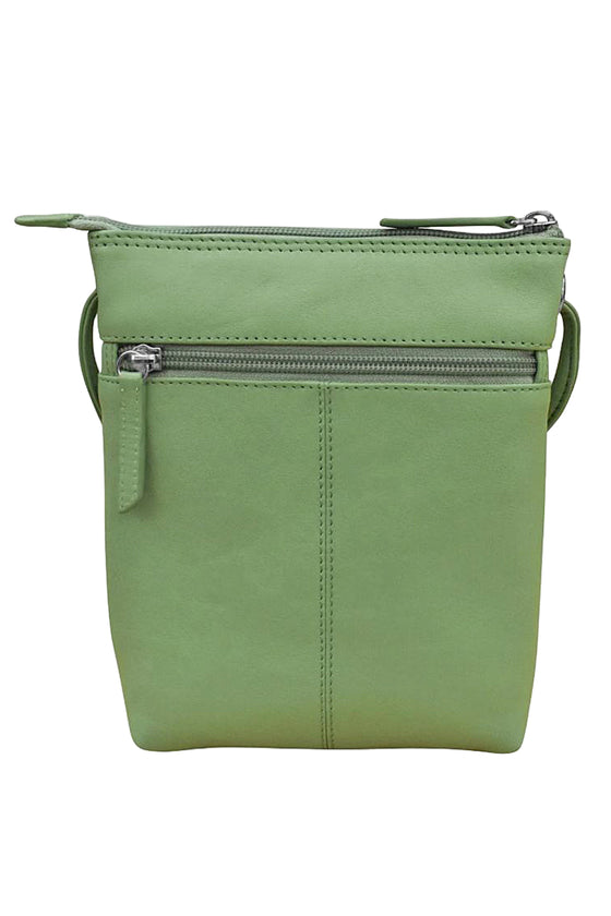 ILI New York Mini Sac in Sage Leather