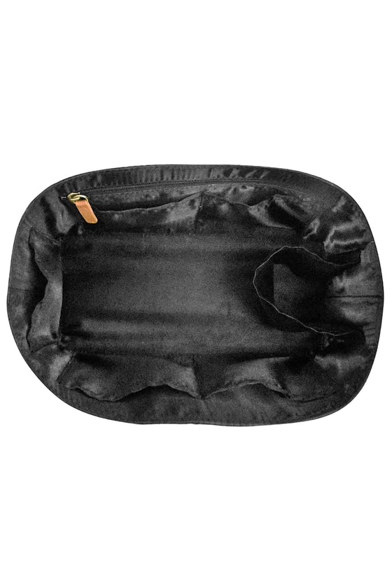 ILI New York Unlined Open Top Hobo in Rustic Brown