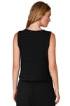 Inoah "And I" Sleeveless Tulip Top with Front Pocket T1720WKB-AE111