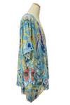 Inoah "Aviva" One Size V-Neck Dolman Sleeve Top T1640K-AE02