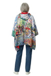 Inoah "Day Dream Plaza" One Size Raincape Poncho R100-RC16
