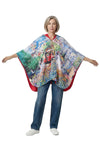 Inoah "Day Dream Plaza" One Size Raincape Poncho R100-RC16