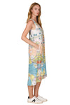 Inoah "Fizzy Petals" Sleeveless Tank Dress D550OBO-AE145