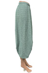 Inoah Loose Wide Leg Pant in Mint B253WKT-MINT