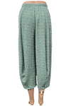 Inoah Loose Wide Leg Pant in Mint B253WKT-MINT