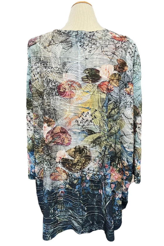 Inoah One Size Kindness Dolman Sleeve Top T1514SM-AD17