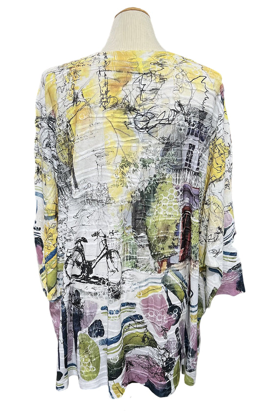 Inoah One Size Lynnae Dolman Sleeve Top T1514SM-AD12
