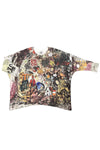 Inoah One Size September Long Sleeve Sharkbite Tunic T198RE-AD126