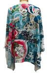 Inoah One Size Tranquility Dropped 3/4 Sleeve Top Style T1369K-AC21
