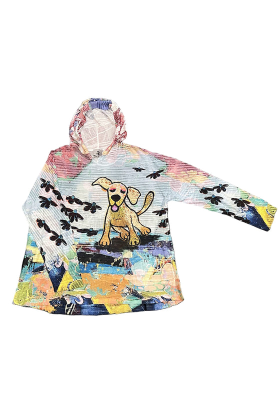 Inoah Ozzy Long Sleeve Hooded Hi-Lo Pullover T330SM-AD23