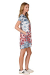 Inoah "Poppy Chic" Short Sleeve Dress CD307BO-AE155