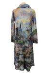 Inoah "Pretty Amazing" Long Sleeve Cowl Neck Dress With Pockets D102BR-AF83