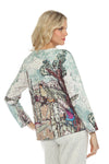 Inoah PURR-FECT DAY Quilted Long Sleeve Top T1351NB-AD96
